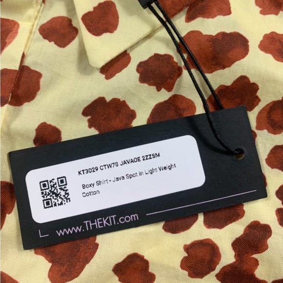 The Kit Java Spot Boxy Cotton Shirt - Picture 7 of 12